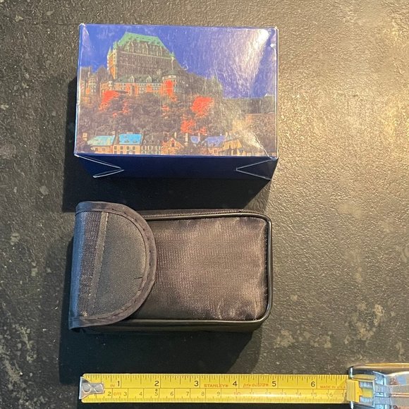 12x25 Binoculars w/ Carry Case, Strap, Cloth, Instructions - Picture 8 of 9